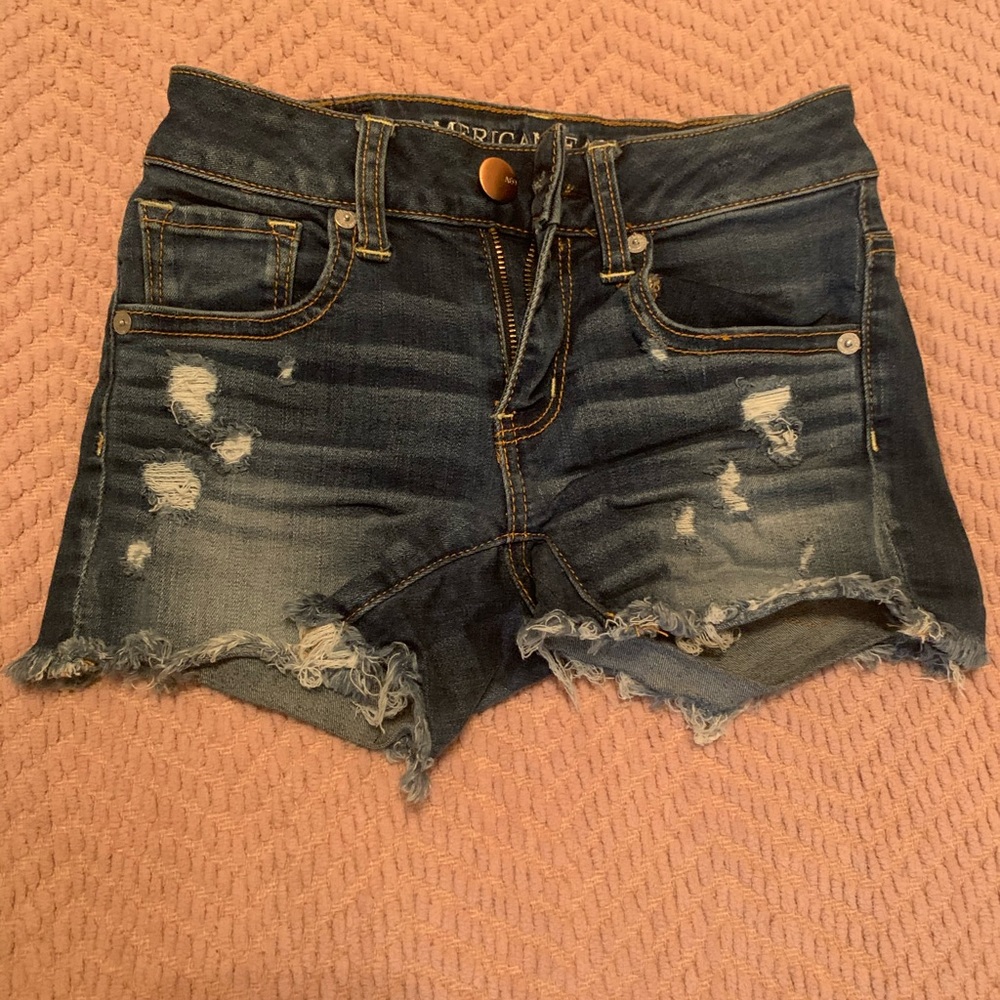 American Eagle ripped Jean shorts
